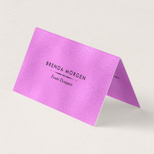 Skuggning av modern bakgrund i Shock rosa Visitkort