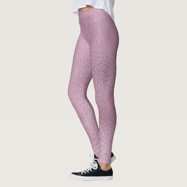 Skuggning av Rosa glasform Leggings (Vänster)