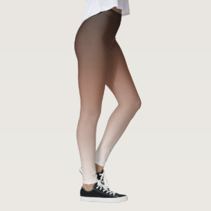 Skuggor av bruna baljväxter leggings