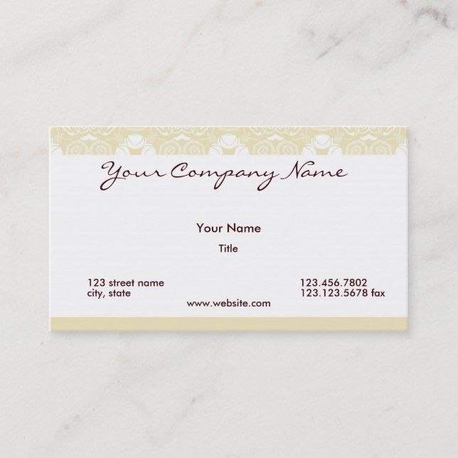 Skuggor av Guld Visitkort (Framsida)