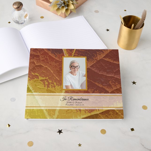 Skuggor från Löv Firande i Livslemurnan hösten Gästböcker (Framsida Öppen)