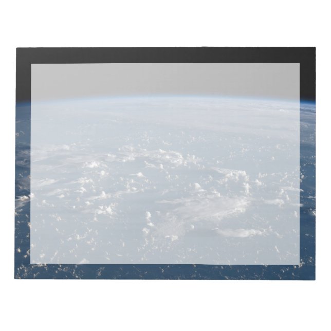 Skuggor från moln över Filippinernas hav Anteckningsblock (Framsida)