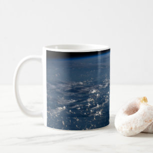 Skuggor från moln över Filippinernas hav Kaffemugg