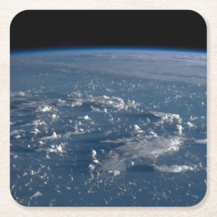 Skuggor från moln över Filippinernas hav Underlägg Papper Kvadrat
