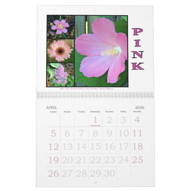 Skuggor i Blommigtens kölvägskalender Kalender (Apr 2026)