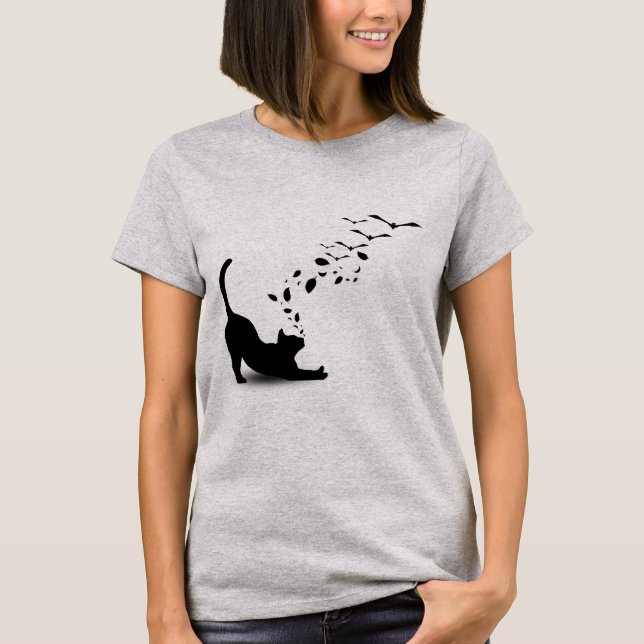 "Skuggor i Rörelse"(Markerar den dynamiska omvandl T Shirt (Framsida)