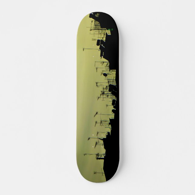 Skuggor i tak. skateboard bräda 20 cm (Framsida)