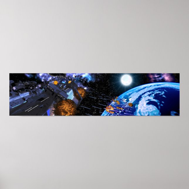 Skuggor över blå himmel poster (Framsidan)