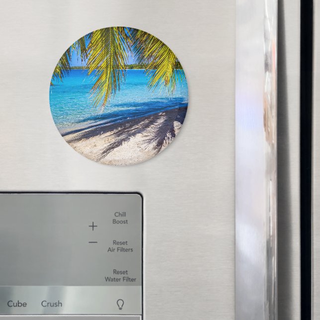 Skuggor på stranden magnet (In Situ (Fridge))