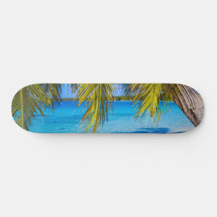 Skuggor på stranden mini skateboard bräda 18,5 cm