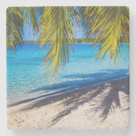 Skuggor på stranden stenunderlägg