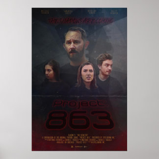 Skuggorna kommer || Projekt 863 Poster