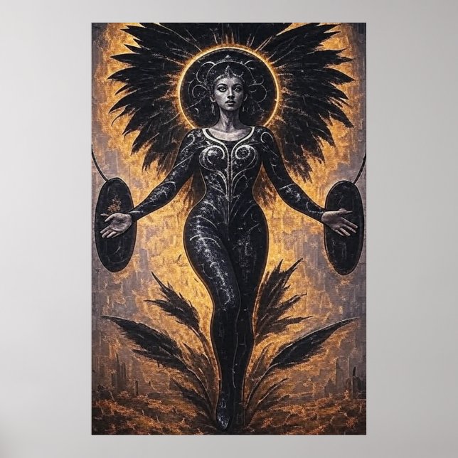 Skuggornas gudinna poster (Framsidan)