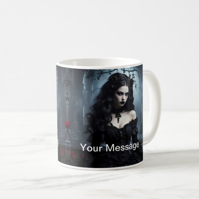 Skuggornas storlek kaffemugg (Framsida höger)