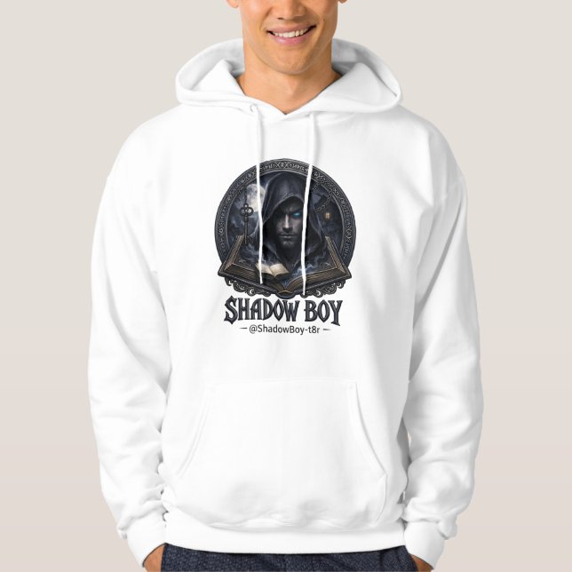 skuggpojke hoodie (Framsida)