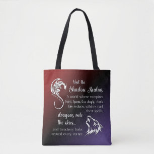 Skuggrealms Brenda K Davies Tote Bag Tygkasse