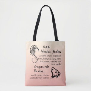 Skuggrealms Brenda K Davies Tote Bag Tygkasse