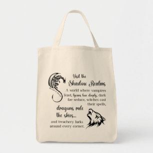 Skuggrealms Brenda K Davies Tote Bag Tygkasse