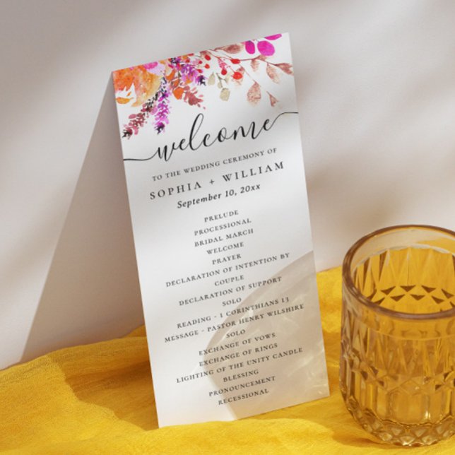 Skuggskript för orange för vattenfärgsfärg rosa bl program (Skapare uppladdad)