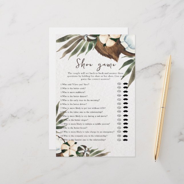 Skuggspel i Tropical Bröllop eller Par (Fram/Back In Situ)