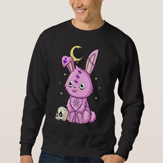 Skuggstrumpa för Halloween Lång Ärmad Tröja (Framsida)
