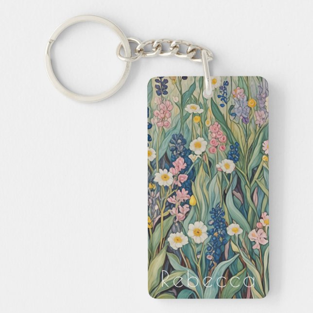 Skuggvisare: Pastel Wildblommor (Framsidan)