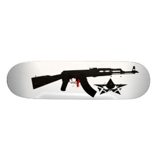Skuil.lys AK-47 Deck Skateboard Bräda 20 Cm
