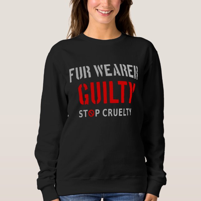 Skuld av päls t shirt (Framsida)