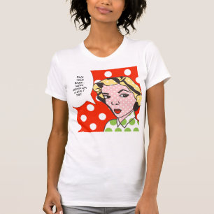 Skuld T-tröja för resapopkonst Tee Shirt