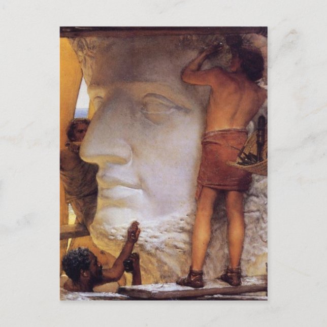 Skuldare i det antika Roms vykort (Framsida)