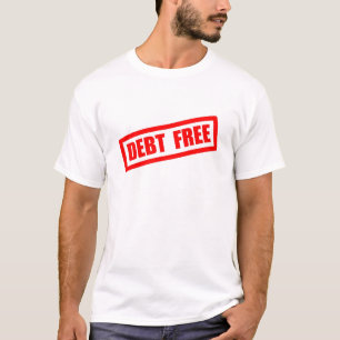 Skulden frigör t-shirt