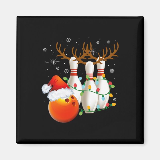 Skulder och julklappar magnet (Framsidan)