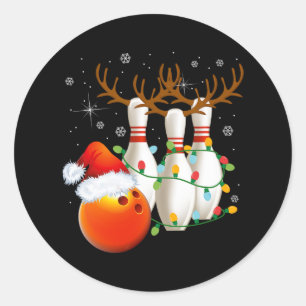 Skulder och julklappar runt klistermärke