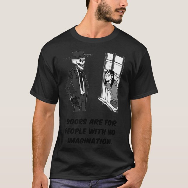 Skulderaveri Pleant Fanart - Doors Classic T-Shir T Shirt (Framsida)