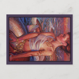 Skuldkort för solnedgång, Sjöjungfru Vykort