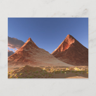 Skuldkort för torr mark, version 2 vykort