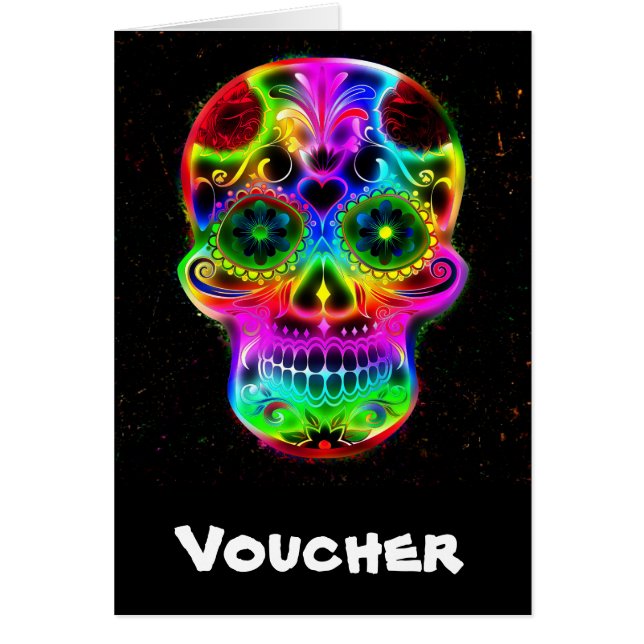 Skull20160604 Hälsningskort (Framsidan)