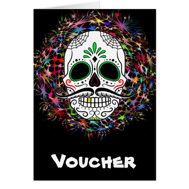 Skull20170396 Hälsningskort (Framsidan)