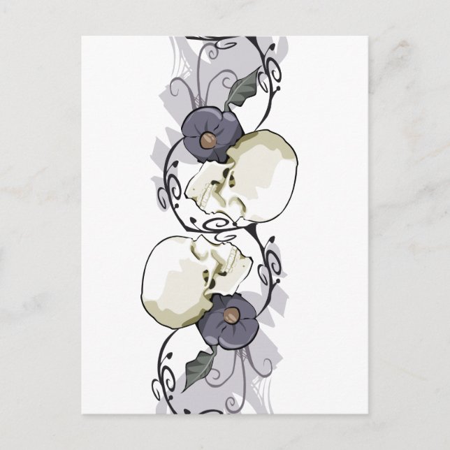 Skull96 Vykort (Framsida)