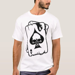 Skull - Ace of Cards T Shirt