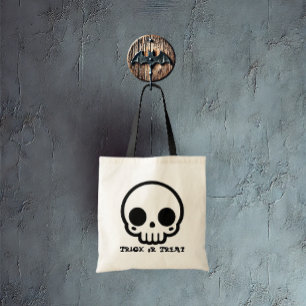 Skull - Anpassa Candy Tote Tygkasse