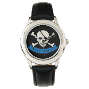 Skull - Anpassningsbar Stainless Steel Black Armbandsur
