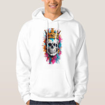 SKULL ANSIKTE Hoodie