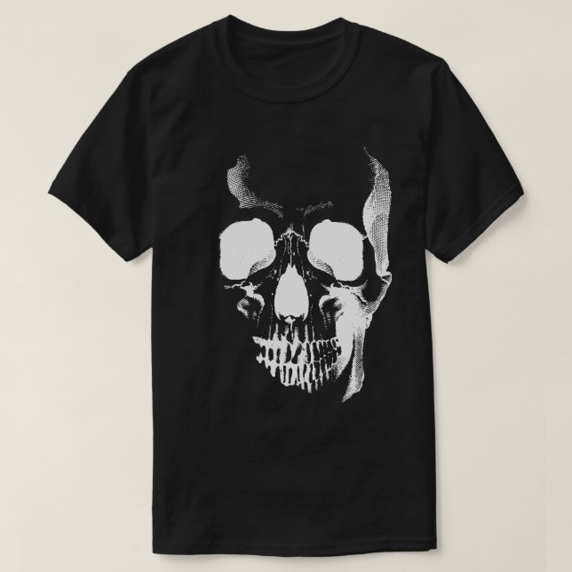 Skull Ansikte T-Shirt (Design framsida)