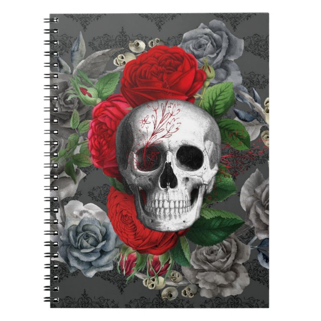 Skull Anteckningsbok (Framsidan)