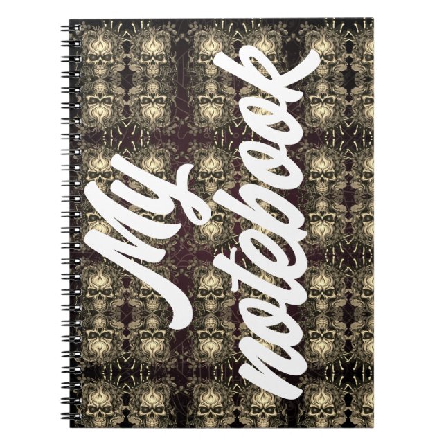 Skull Anteckningsbok (Framsidan)