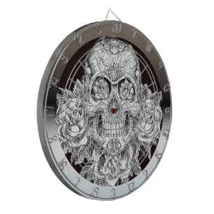 SKULL Art Dartboard Darttavla