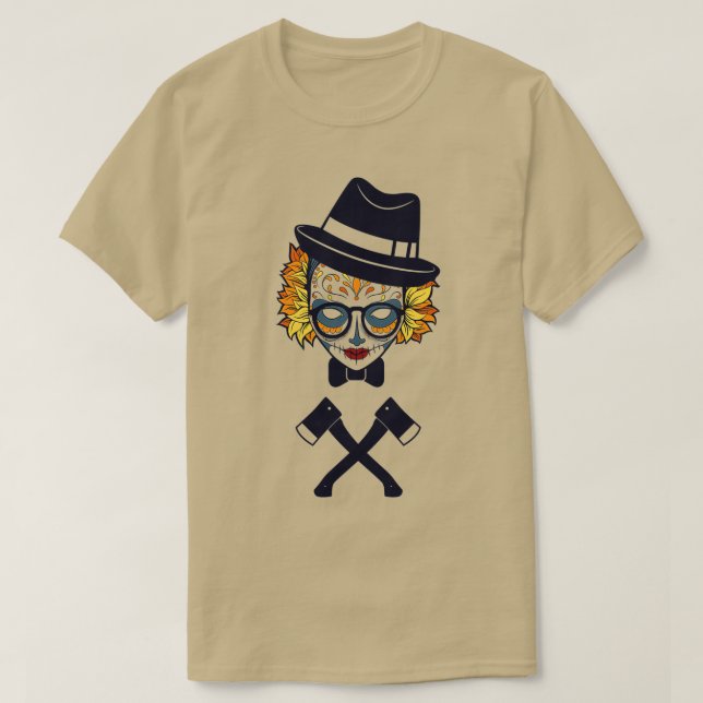 Skull av chop chop t shirt (Design framsida)