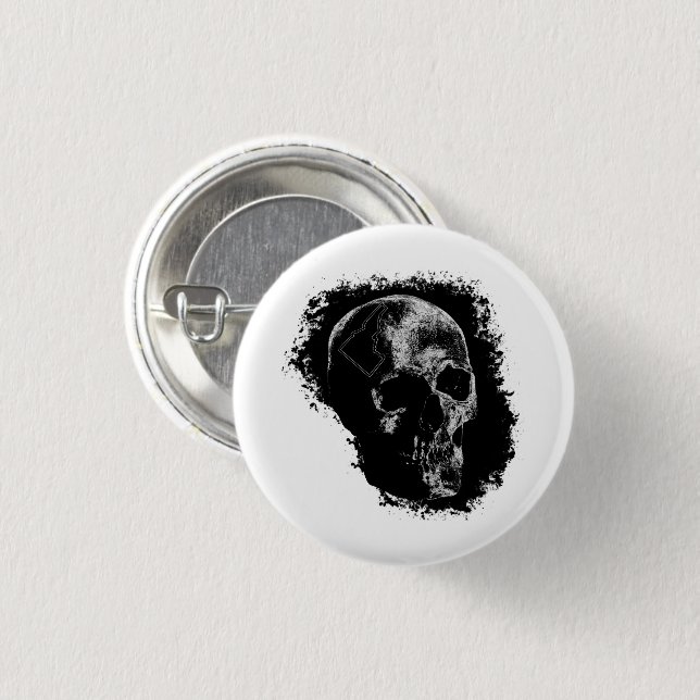 SKULL AV IDAHO KNAPP (Framsida & baksida)