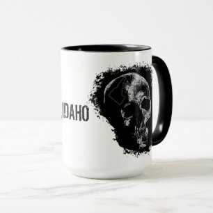 SKULL AV IDAHO MUGG